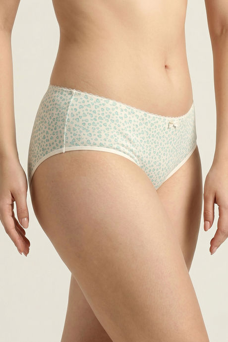 Zivame Regular Rise Full Coverage Hipster Panty (Pack of 3) - Multicolor — image 4